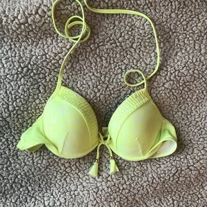 Bright Yellow Bikini top